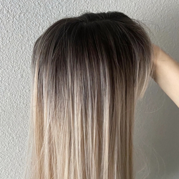 Perruque Bench Blonde with platinum wig - Picture 4 of 5